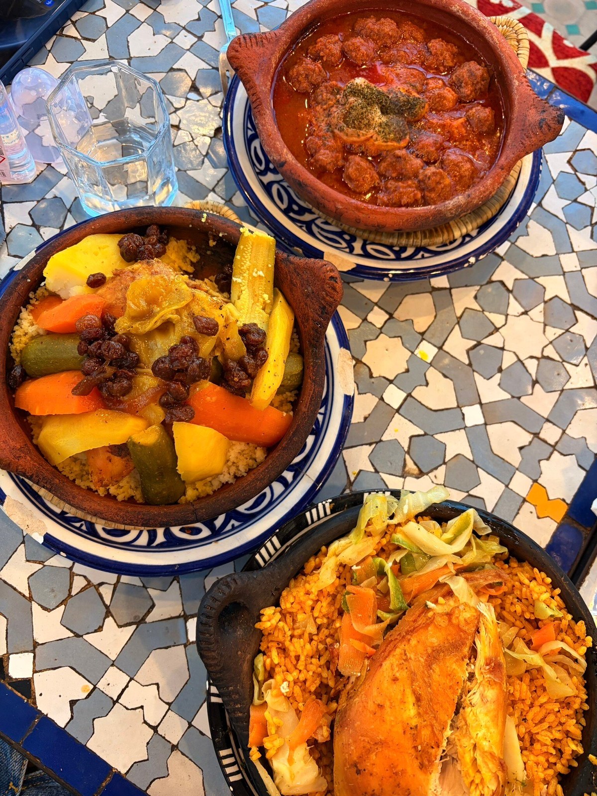Restaurant rooftop Palais Fes Yahya supporting photo